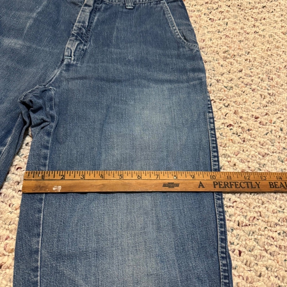 Vintage 80s Levis High Waisted Straight Leg Mom Jeans Medium Wash Blue 27x28.5 - Picture 10 of 13